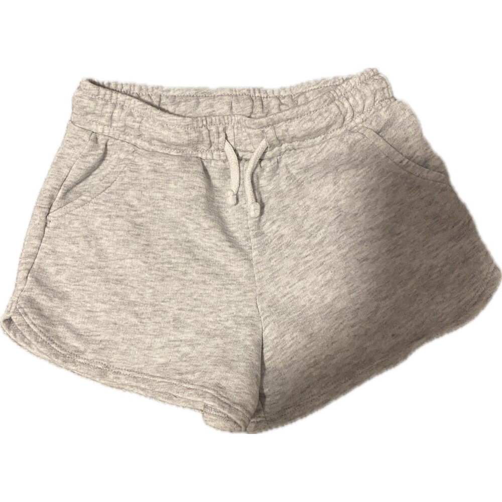 Old Navy Pull-On Cotton Jaw-String Shorts Gray Toddler Size 3T